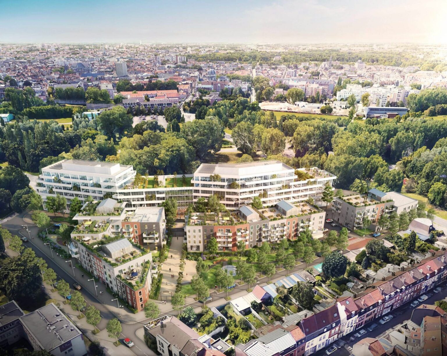 [Visite de chantier🏗️] Sensorium, un projet titanesque au service de l’urbanisme durable ! 🌿